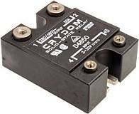 D4850, Solid State Relay 2mA 32V DC-IN 50A 530V AC-OUT 4-Pin