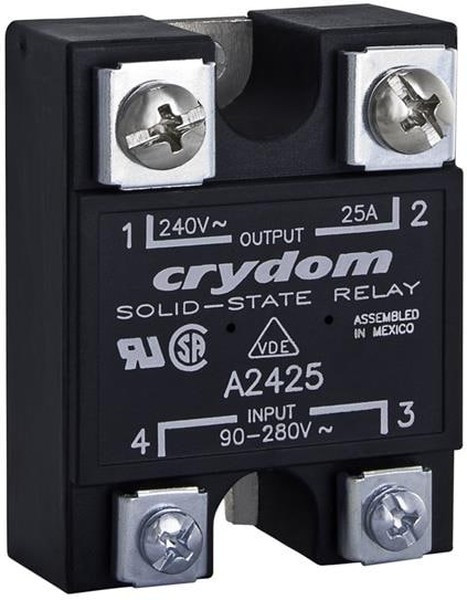 D4850, Solid State Relay 2mA 32V DC-IN 50A 530V AC-OUT 4-Pin D4850, Solid State Relay 2mA 32V DC-IN 50A 530V AC-OUT 4-Pin