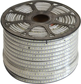 Светодиодная лента 7w/m 6000k 220v smd4040 100d ip65 600lm/m 100м 20001