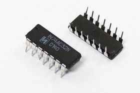 Микросхема 74AC32N, корпус DIP-14, логика; [КР1554ЛЛ1]