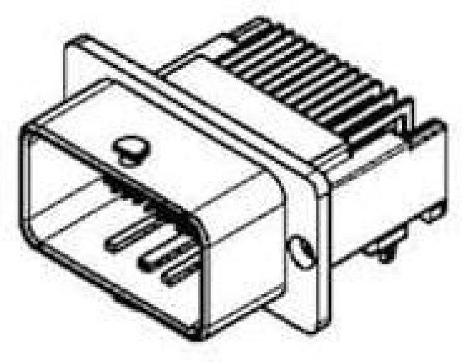 76 0236 0011 00404-0200, Circular Connector, M12, Socket, Straight, Poles - 4, Assembled with Wires, Panel Mount