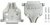 5745173-1, D-Sub Backshells CABLE CLAMP KIT SIZE 3