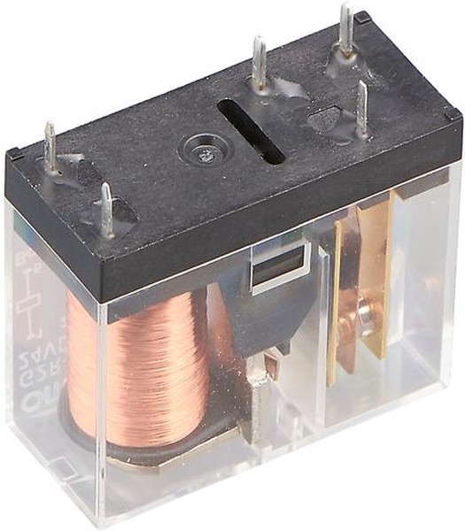 G2R-1 24DC, Реле 1 переключ. 24VDC, 10А/250VAC SPDT
