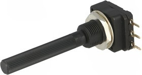 6PMI-500R, Потенциометр на ось 6мм моно линейный характер. 500Ом