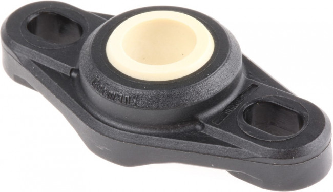 2 Hole Flange Bearing Unit, EFOM-10, 10mm ID 2 Hole Flange Bearing Unit, EFOM-10, 10mm ID