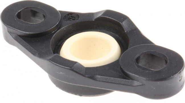 2 Hole Flange Bearing Unit, EFOM-10, 10mm ID 2 Hole Flange Bearing Unit, EFOM-10, 10mm ID