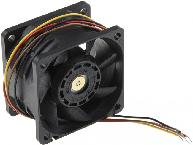 9GV0648P1H031, San Ace 9GV Series Axial Fan, 48 V dc, DC Operation, 129m³/h, 24W, 500mA Max, 60 x 60 x 38mm