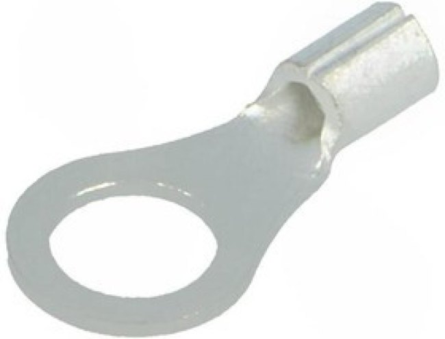 130017, Ring Tongue Terminal 16-22AWG Copper 15.9mm Tin Loose
