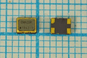 Термокомпенсированный кварцевый генератор 16.369МГц, 0.5ppm/-30~+85C, гк 16369 \TCXO\SMD03225C4\SIN\