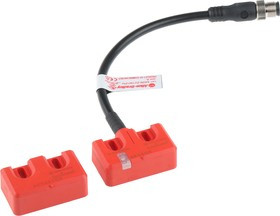 440N-Z21W1PH, 440N Series Magnetic Non-Contact Safety Switch, 24V dc, Plastic Housing, 2NC, M12