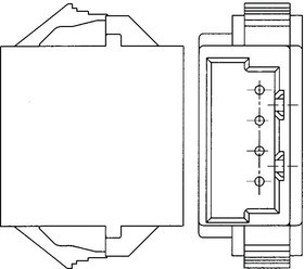 1-292254-2, AMP-CT Male Connector Housing, 2mm Pitch, 12 Way, 1 Row 1-292254-2, AMP-CT Male Connector Housing, 2mm Pitch, 12 Way, 1 Row