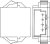 1-292254-2, AMP-CT Male Connector Housing, 2mm Pitch, 12 Way, 1 Row