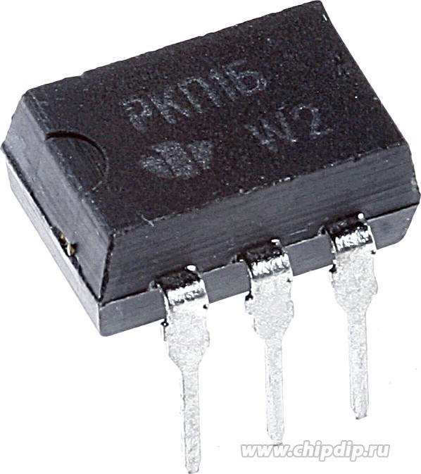 КР293КП1Б, (5П14Б), Реле малой мощности общего назначения 1-канальное на замыкание Iком=100мА,Uком=230В, год 2023