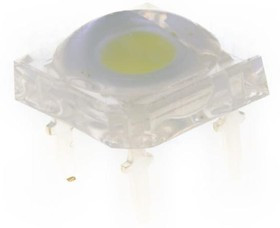 OSW44LZ5D1P, LED Super Flux; 7.62x7.62mm; white cold; 2180?3000mcd; 130°; 30mA