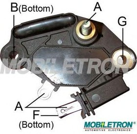 VRPR1669, Реле-регулятор генератора VALEO 14.7V 2541715\M514\136546 \FIAT: DUCATO 2.5, 2.8TDI 94-