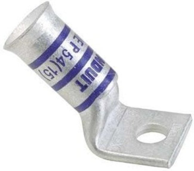 LCAF4/0-12H-X, Terminals Copp Comp Lug 1 Hole 4/0 AWG