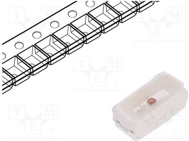 LTST-M140QEKT, LED; SMD; 3014; red; 0.54?1.68lm; 180?560mcd; 3x1.4x1.2mm; 120°