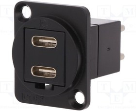 CP30212MB, Адаптер USB, двойной, Гнездо USB Типа C, Штекер USB Типа C, FT Series
