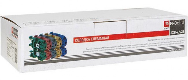 Колодка клеммная JXB-2.5/35 (25а) зел. EKF plc-jxb-2.5/35gn Колодка клеммная JXB-2.5/35 (25а) зел. EKF plc-jxb-2.5/35gn