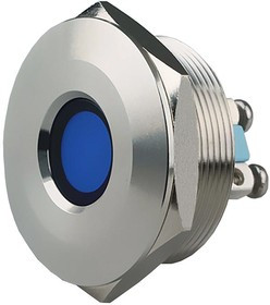 623-1403-304F, 30MM PANEL MOUNT INDICATORS, BLUE 29AH3053