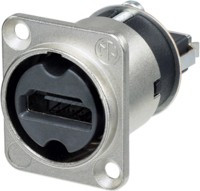 NAHDMI-W, Переходник разъема, мультимедиа, HDMI, 19 вывод(-ов), Гнездо, HDMI, 19 вывод(-ов), Гнездо
