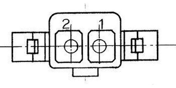 15-31-1021, Корпус разъема, 5025, Штекер, 2 вывод(-ов), 4.8 мм, Molex 5006 Series Pin Contacts