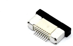 Разъем FPC Half Coverage Bottom Contact 0.5K-BX-8PWB 8 pin высота 2мм шаг 0,5мм
