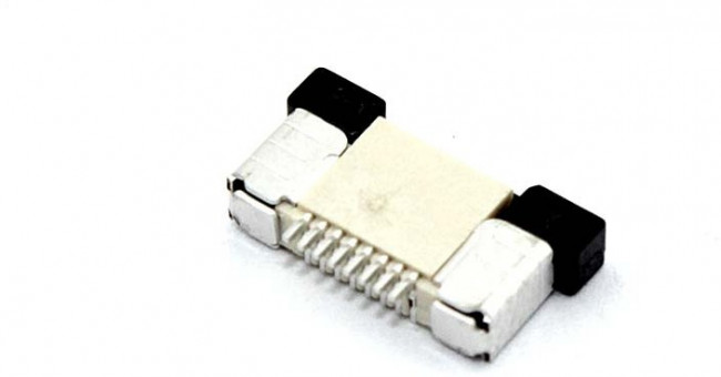 Разъем FPC Half Coverage Bottom Contact 0.5K-BX-8PWB 8 pin высота 2мм шаг 0,5мм