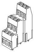 39880-1009, Fixed Terminal Blocks HIGH PROFILE 3 LEVEL 5.08 9 ASY
