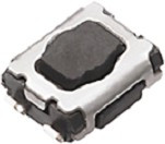 EVPAAN02Q, Grey Push Plate Tactile Switch, SPST 20 mA Surface Mount