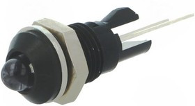 2665.8053, Индикат.лампа: LED, выпуклый, Отв: d8мм, на печатную плату, латунь