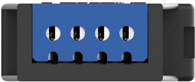 2-1746741-4, Power to the Board SOCKET ASSY 4P BLU RITS