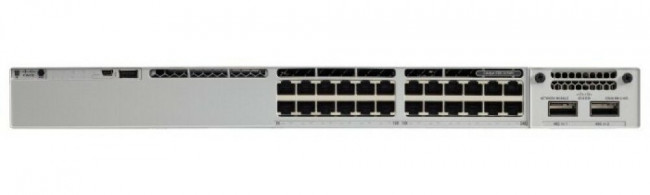 Catalyst 9300 24-port 1Gb copper with modular uplinks, PoE+, PS 1x715W, PoE+ 445W/720W, Network Essentials, C9300-24P-E