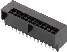 4616-6001, Ribbon Cable Connector, Plug, Straight, Contacts - 16, 2.54mm