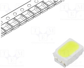 OSW43020C1C, LED; SMD; PLCC2; white cold; 1400?1600(typ)-1800mcd; 6500K; 120°