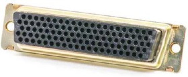 M24308/2-16Z, D-Sub MIL Spec Connectors 104 POS RECPT, CRIMP HIGH DENSITY