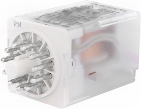 R15-2013-23-1024-WT, Реле электромагнитное, 3PDT, Uобмотки 24ВDC, 10A/250ВAC, 20А