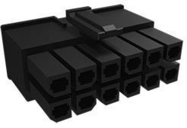 10142707-10LF, Headers &amp; Wire Housings Minitek Power5.7 DR Rec Hsg 10Pos