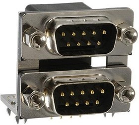 189-H15-513R577, D-Sub High Density Connectors HIGHDENS 15P F/F.625 STNDOFFS/FRK BRDLCKS