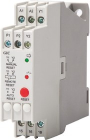 MJ93BK, Thermistor Motor Protection Monitoring Relay, 3 Phase, DPDT, 220 440V ac, DIN Rail