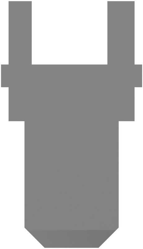 63525-1, Клемма на печатную плату, 4.75мм x 0.81мм, 0.187" x 0.032", Латунь, 1.4 мм, Олово, 187