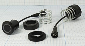 Ультразвуковой сенсор для Парктроников 40кГц, 19x30мм с несимметричной диаграммой направленности 90/