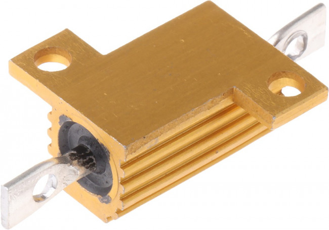 HS10-1R5J, Резистор: проволочный, с радиатором, винтами, 1,5Ом, 10Вт, ±5%