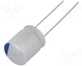 A759MS825M2EAAE458, Aluminum Organic Polymer Capacitors 250Vo 8.2uF RAD 2KHr ESR=458 mOhms
