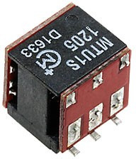 MTU1S1205MC, DC/DC SM 1Вт 12-5В Single 1кВ