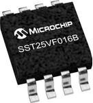 SST25VF016B-50-4C-S2AF-T, Флеш память, Последовательная NOR, 16 Мбит, 2М x 8бит, SPI, SOIC, 8 вывод(