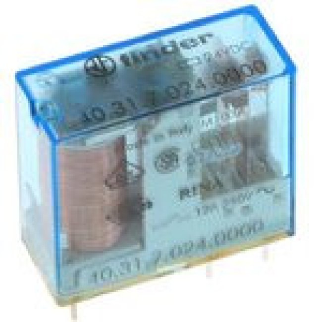 40.31.7.024.0000, Реле 1 переключ. 24VDC, 10A/230VAC SPDT