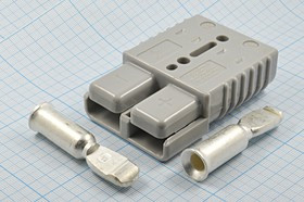 Штекер[гнездо] питания DC SB, 2C, 175А600В, на кабель, SB-175A600V