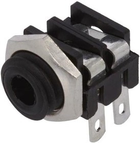 CL1362, Гнездо; Jack 3,5мм; "мама"; mono; угловой 90°; на панель