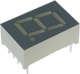 SC05-11GWA, индикатор зелёный 12.7мм 3000-10500мкКд 568нм